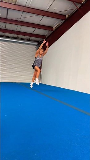 Round Off, Whip, Full Twisting Layout! 🤩 Cheer Tumbling! 🎥✨