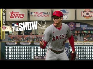 MLB The Show 23 Gameplay - Astros vs Angels Full Game MLB 23 PS5