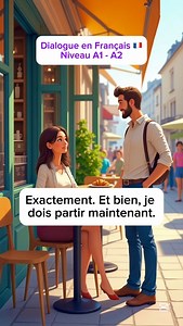 145K views · 5K reactions | Learn French with a fun simple dialogue #FrancaisFacile #VocabulaireFrancais #frenchlearning #ApprendreLeFrancais #FrancaisIntermediaire #SituationReelle #FrancaisPratique #FrancaisLangueEtrangere #conversationclasses | Simple French Conversation | Facebook