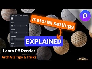 D5 Render's Material Settings Explained: A Quick Guide