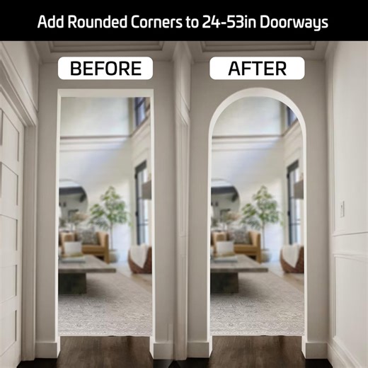 24-36 Inch Doorway Arch Kit (2PCS - ONE SET) - Transform Entryways! FULL Half Circle Top - Etsy