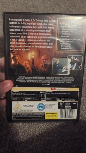 National Treasure DVD overview