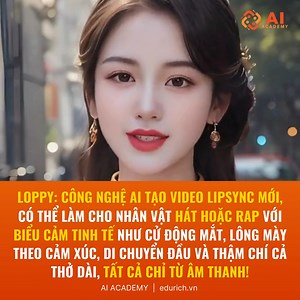 104K views · 718 reactions | Loppy: Công nghệ AI video lipsync mới,...