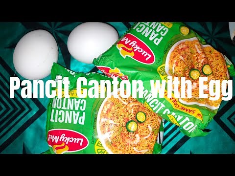 Cooking Pancit Canton with Egg | Famous Filipino Noodle Must Try 🥰 | Rica Calonia Tv