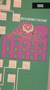 Dallas Semiconductor wafer with a Tiger | Evilmonkeyz Designz