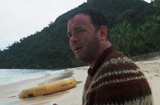 Cast Away (2000) Best Quotes - 'We live or we die by the clock.