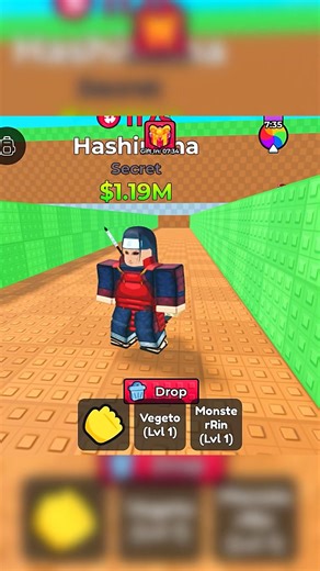 Stealing Hashirama #roblox #shorts #youtubeshorts #anime