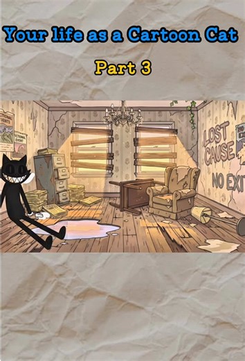 Part 3|Your life as a Cartoon Cat #lifeperspective #humanexperience #lifepov #cartooncat #emotion