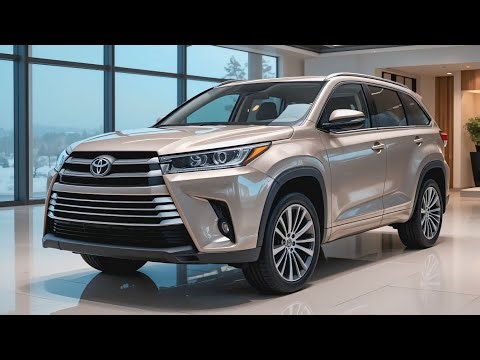 2026 Toyota Highlander Luxury SUV – Ultra-Realistic Interior & Glossy Exterior | 8K Cinematic Review