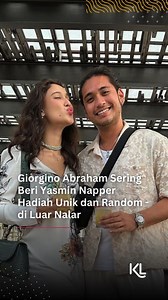 864K views · 8.7K reactions | Siapa yang love languagenya random gift giving kayak Giorgino Abraham ke Yasmine Napper gini nih? Image source: Instagram Yasmin Napper Mau lebih banyak tahu kabar tentang selebriti? Join WA channel KapanLagi yuk! >> bit.ly/WAchannelKapanlagi #YasminNapper #KapanLagi #SHowbiz #Selebriti #KLajg | Kapanlagi.com | Facebook