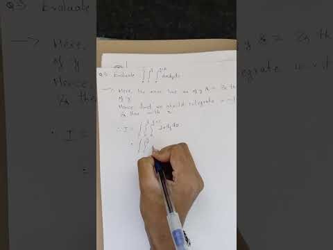 Engineering Mathematics-1 #How to solve Triple Integration