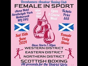Female in Sport - All Female Boxing Show