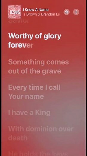 | I Know A Name - Elevation Worship #lyrics #elevationworship #shorts