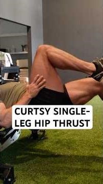 Curtsy Single-Leg Hip Thrust for Stronger Glutes & Hip Stability | Judd Lienhard