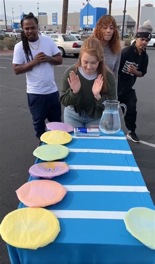 Roll the can surprise game everyone loves