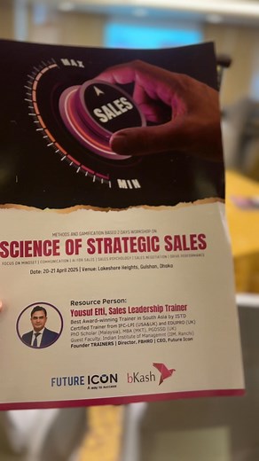 3.1K views · 92 reactions | Training on Science of Strategic Sales | Yousuf Efti | Facebook
