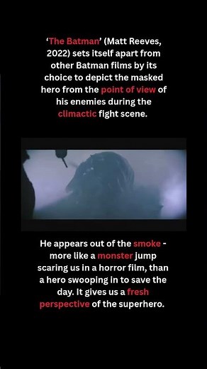 What 'The Batman' does that is different to any other Batman film #batman #thebatman #movie