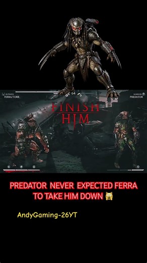 ⚔️👽 Ferra/Torr vs Predator |OUTWORLD BRUTE FORCE vs ULTIMATE ALIEN HUNTERMortal Kombat X (4K 60FPS)