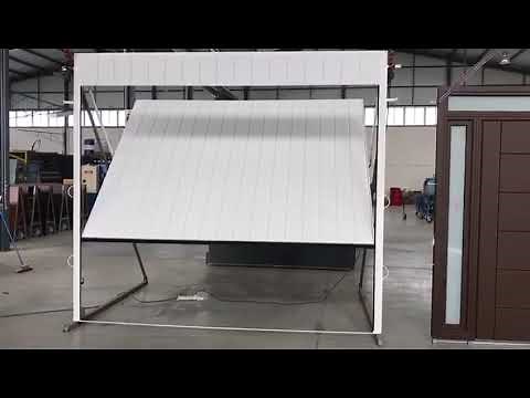 Puertas de garaje abriendo