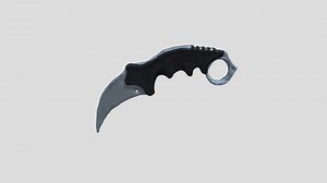 Karambit Cartoon - Download Free 3D model by MAROX (@marcos.francocastro2009)