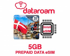 5 GB Denmark Esim Mobile Data - Etsy Canada