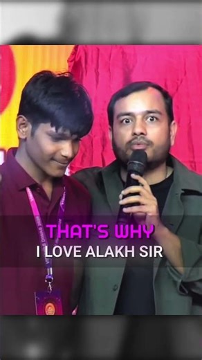 👉THAT'S Why I Love Alakh Sir ❤️ ft. Alakh pandey #physicswallah #shortsfeed #viral #trending