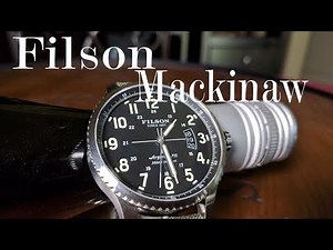 FIlson Mackinaw Watch Review : A 200m WR Field Watch ( Shinola )