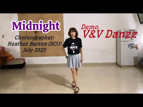 Midnight - Line Dance (Choreo : Heather Barton)