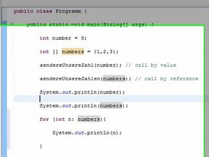 Aktualparameter "Call by Reference" - (Java 1-034)