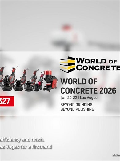 01Day 1 at World of Concrete 2026#WOC2026. Visit Xingyi & High Tech Grinding at Booth #S11327 and see our floor grinding and polishing machines in action—built for precision, speed, and real jobsite performance. We're here now through Jan 22. We gear up together with you #diamondtools #NewProduct #comingsoon #Innovation #WorldOfConcrete #ConstructionEquipment #ConcreteRobot #ConcretePolishing #GrindingAutomation #ConcreteGrinding #SurfacePreparation #IndustryInnovation #WOC2026 #GrindingTechnolo