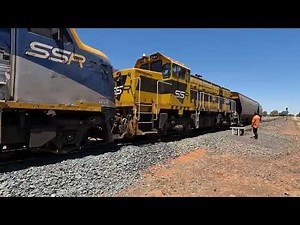 T386, 4829, S311 & T381 Bogan Gate West NSW Tue 06th Jan 2025 1220hrs 8876