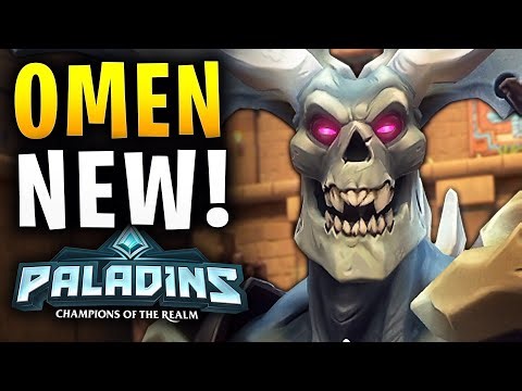 OMEN NEW WEAPON TALENT / Paladins Gameplay Build