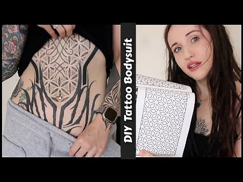 My Self Tattooed Bodysuit !