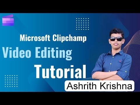 Microsoft Clipchamp Tutorial | Malayalam | Video Editing App | Vlogging World By Ashrith Krishna |