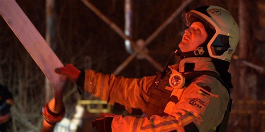 Russian attack sparks multiple blazes in Cherkasy - Photos