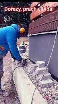 Dořezy, prach a bída #diy #cuts #pavement #cabin #pool