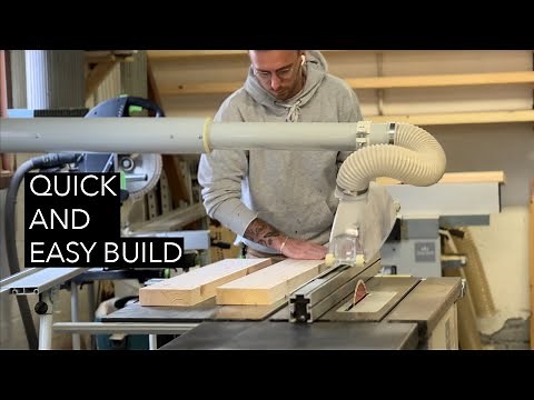 DIY // Making tapered dining table legs, super quick and easy!