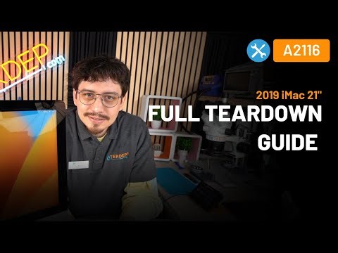 iMac 21.5" 4K (2019) A2116 Teardown & Display Replacement