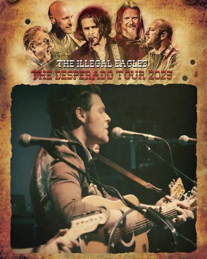 The Illegal Eagles return to the Town Hall in Cheltenham on Friday 12th September with their 2025 Desperado Tour. Join us for over two hours of live, back-to-back Eagles classics as well as a few deeper cuts from the Eagles iconic 1973 album, Desperado. | The Illegal Eagles