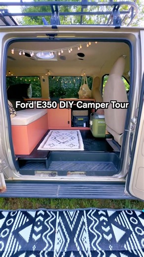 Ford E350 DIY Camper Tour