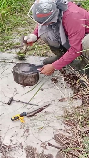 Grass cutter Blade repair #shorts