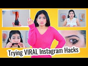 Testing Out VIRAL INSTAGRAM Hacks 🤯 👀 Expectation VS Reality | Anishka Khantwaal |