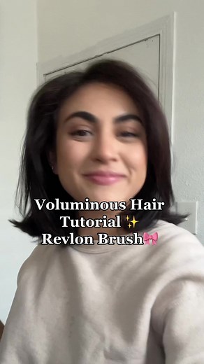 Voluminous Hair Tutorial with Revlon One-Step Brush