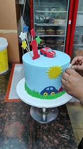 84K views · 987 reactions | Parfect Car Theme Cake Design | 3 Kg 1st Baby Boy Birthday Cake Tutorial 2024 | Sunil Cake Master | Facebook