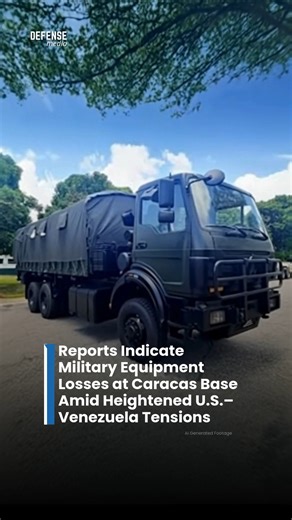 New reports and open-source imagery indicate that several military vehicles at Venezuela’s Fuerte Tiuna base in Caracas were rendered inoperable amid recent security developments involving the United States. The equipment reportedly included all-terrain armored vehicles and logistics trucks manufactured in China, highlighting the international dimensions of Venezuela’s defense partnerships. | Defense Media