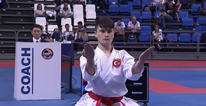 Cadet Kata Male, World Champion OZDEMIR ENES (TURKEY), WKF Junior, Cadet & U21 Championships - Tenerife 2017 | Top Karate Video