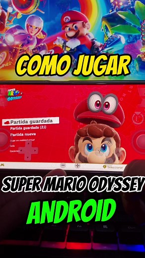 Super Mario Odyssey en Android #switch #supermario #marioodyssey #emuladores #yuzu #android #chakiel