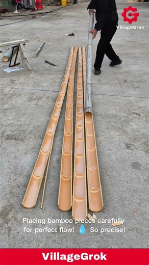 Bamboo Water Feature Construction: Creating a Cascading Fountain