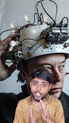 HUMAN CHIP: Ab Insaan Robot Banega? 😱🧠 #Shorts"