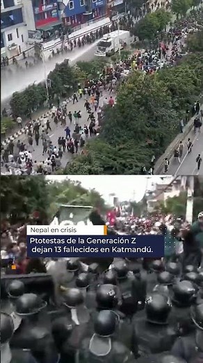 ⚠️🇳🇵 Nepal en crisis | 13 muertos en protestas contra corrupción y censura